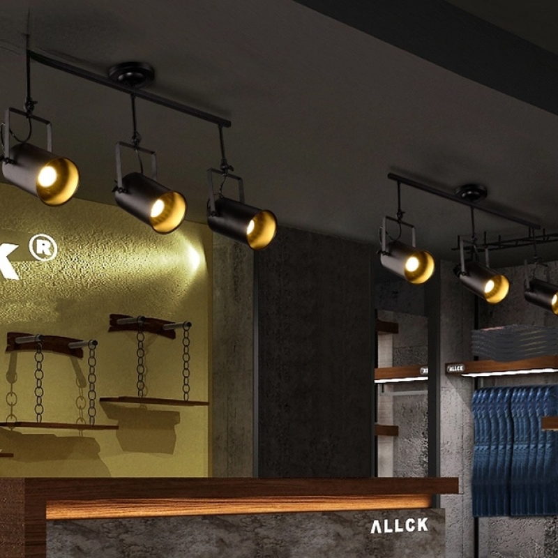 Adjustable Elegant Semi Flush Black Ceiling Light