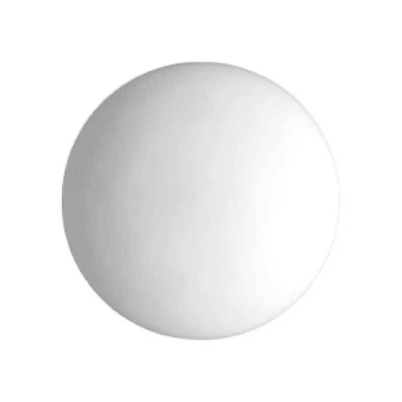 Warm White Glass Metal Dimmable LED Globe Shape Vanity Wall Light