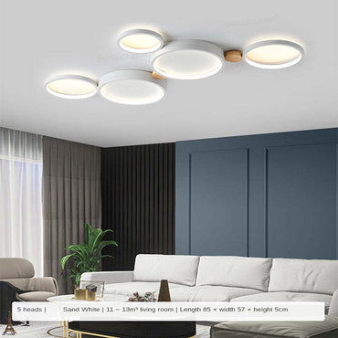 Ceiling Light With 3-7 Heads Arisha Round Flush Mount