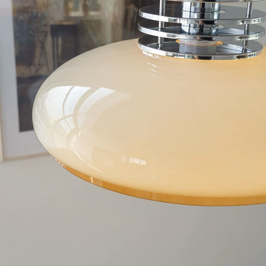 Pendant Light For Dining Ambience Vintage Metal Glass