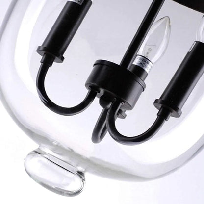 Living Room Ambience Industrial Glass Pendant Lamp