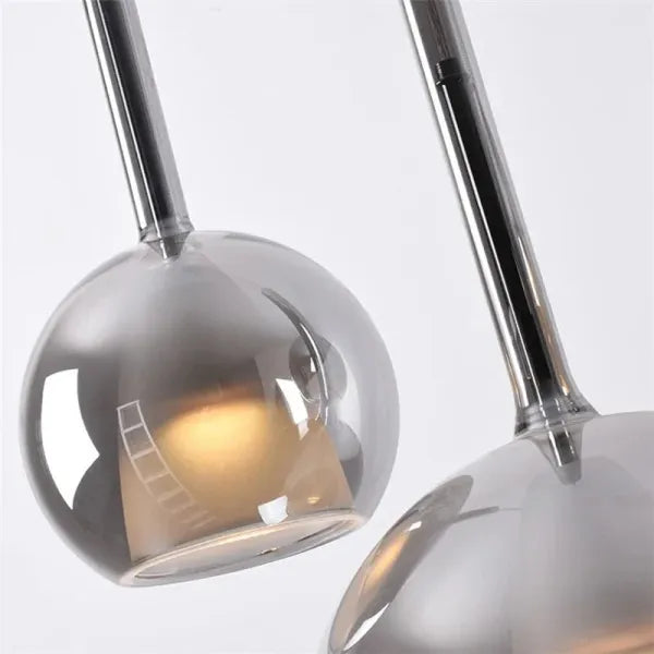 Pendant Light Elegant Glass Globe For Dining Room