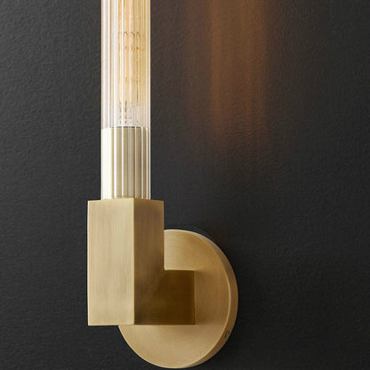 Lamp For Bedroom And Dining Mid Century Glass Brass Wall