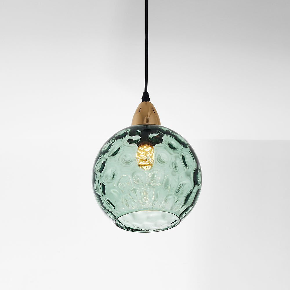 Water Ripple Effect Glass Pendant Light
