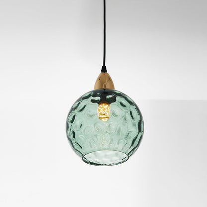 Water Ripple Effect Glass Pendant Light