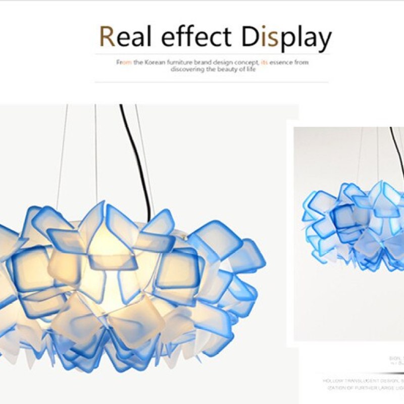 Ambient Lighting Multicolour Floral Pendant Light
