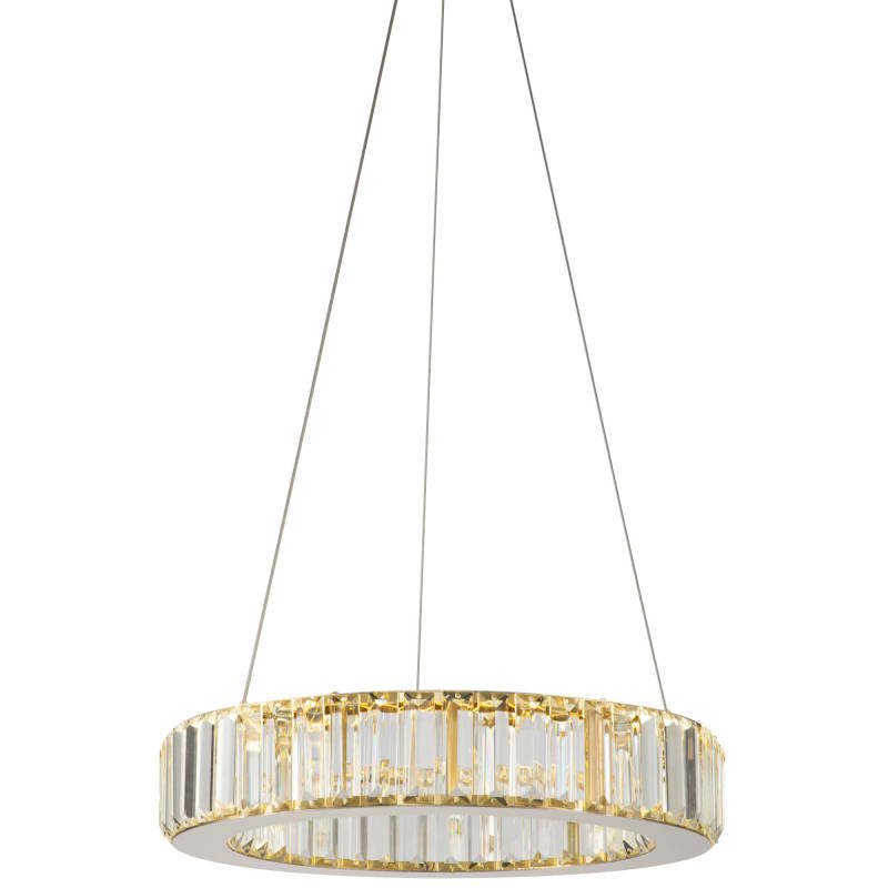 Elegant Ambience Round Crystal Pendant Light