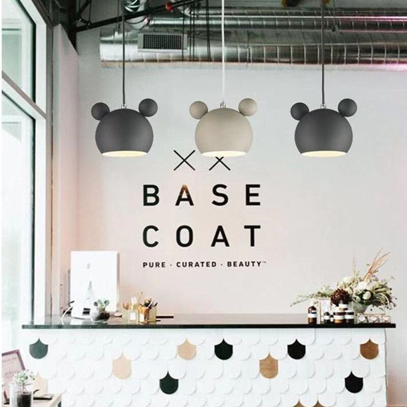 Cozy Ambience Pendant Light For Mouse Head