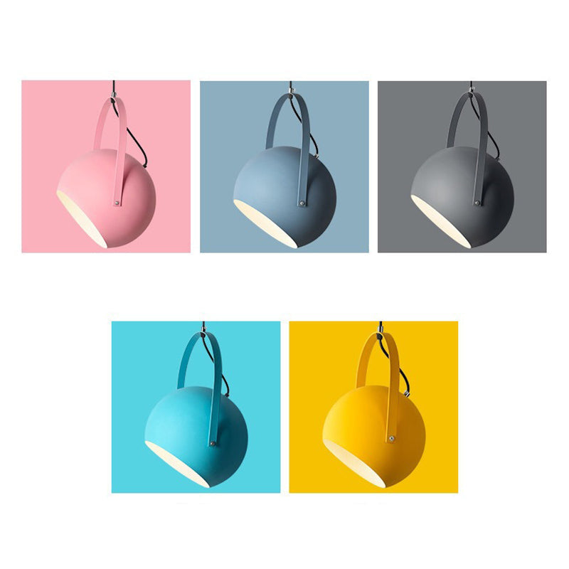 Ambient Bedroom Glow Spherical Art Deco Pendant Light
