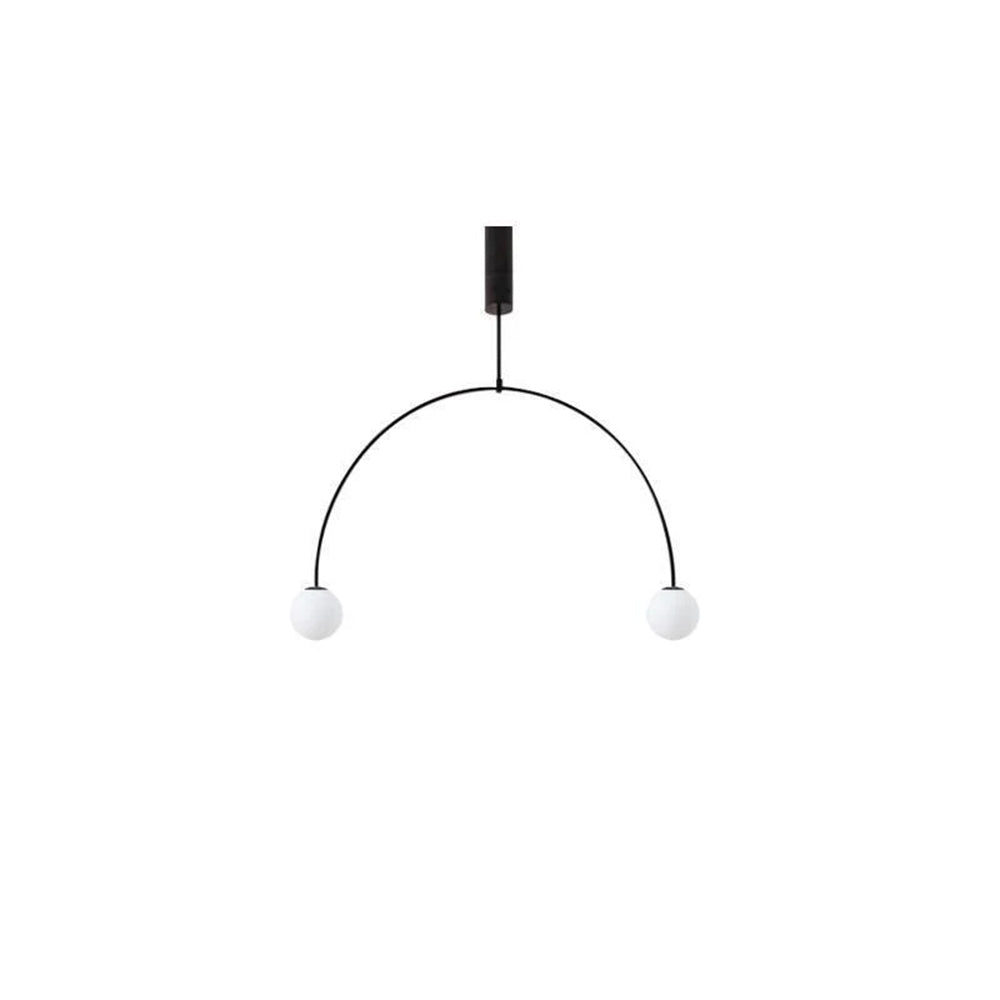 Black Modern Ambience Arisha Linear Pendant Light
