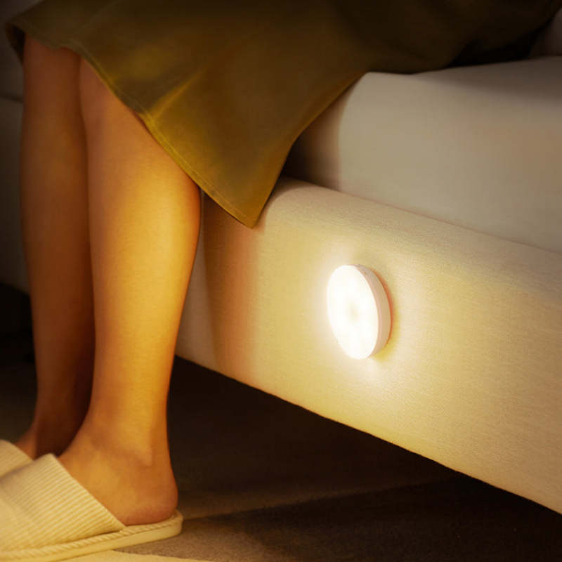 USB Power Indoor Wall Light With Magnetic Sensor