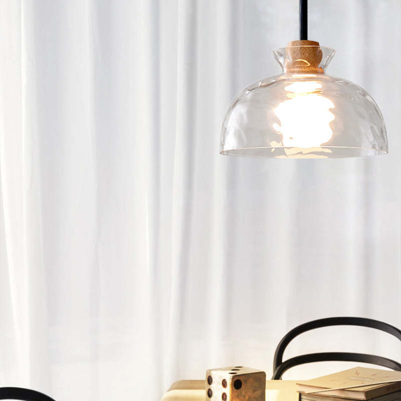 Dining Ambience Elevates Geometric Glass Pendant Light