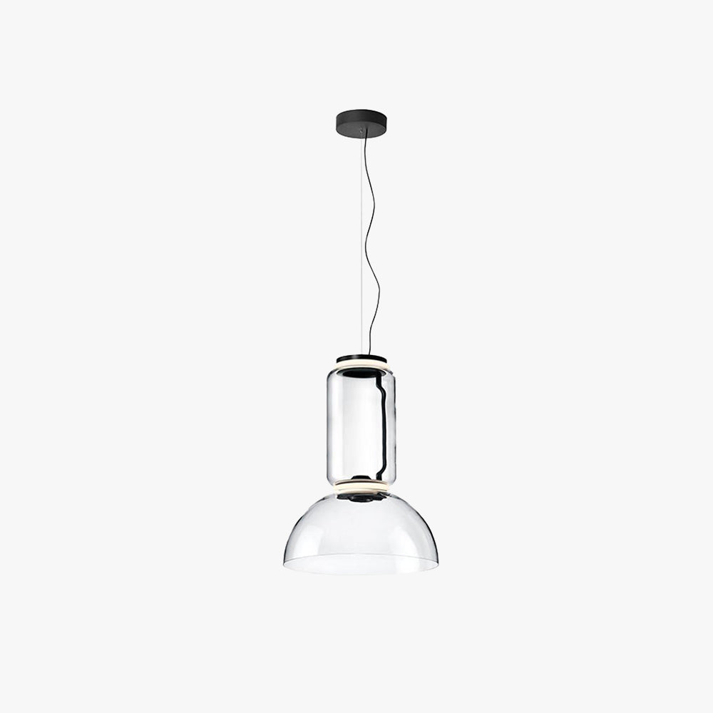 Living Room Ambience Warm White Glass Pendant Light