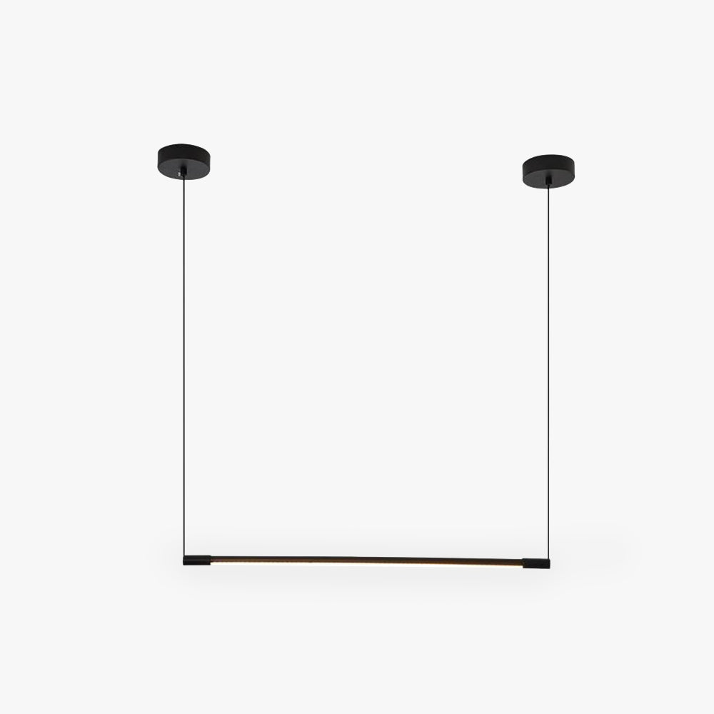 Black Smart Linear Dimmable Pendant Light