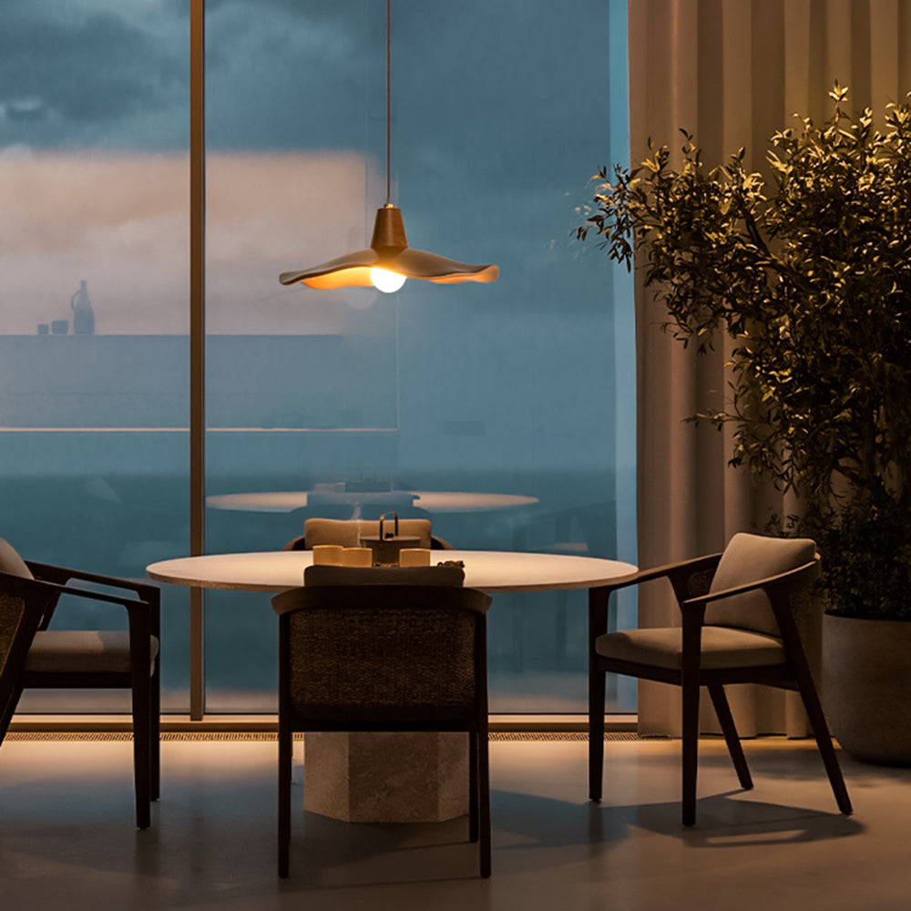 Dining Pendant Light With Ambient Glow Arisha Wave