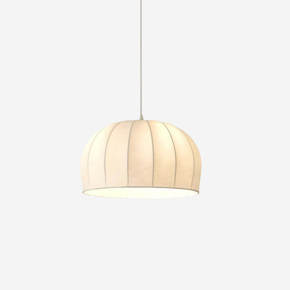 Pendant Dome Fabric Lamp White For Ambient Soft Lighting