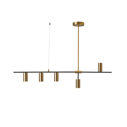 Adjustable Height Linear Pendant Lights