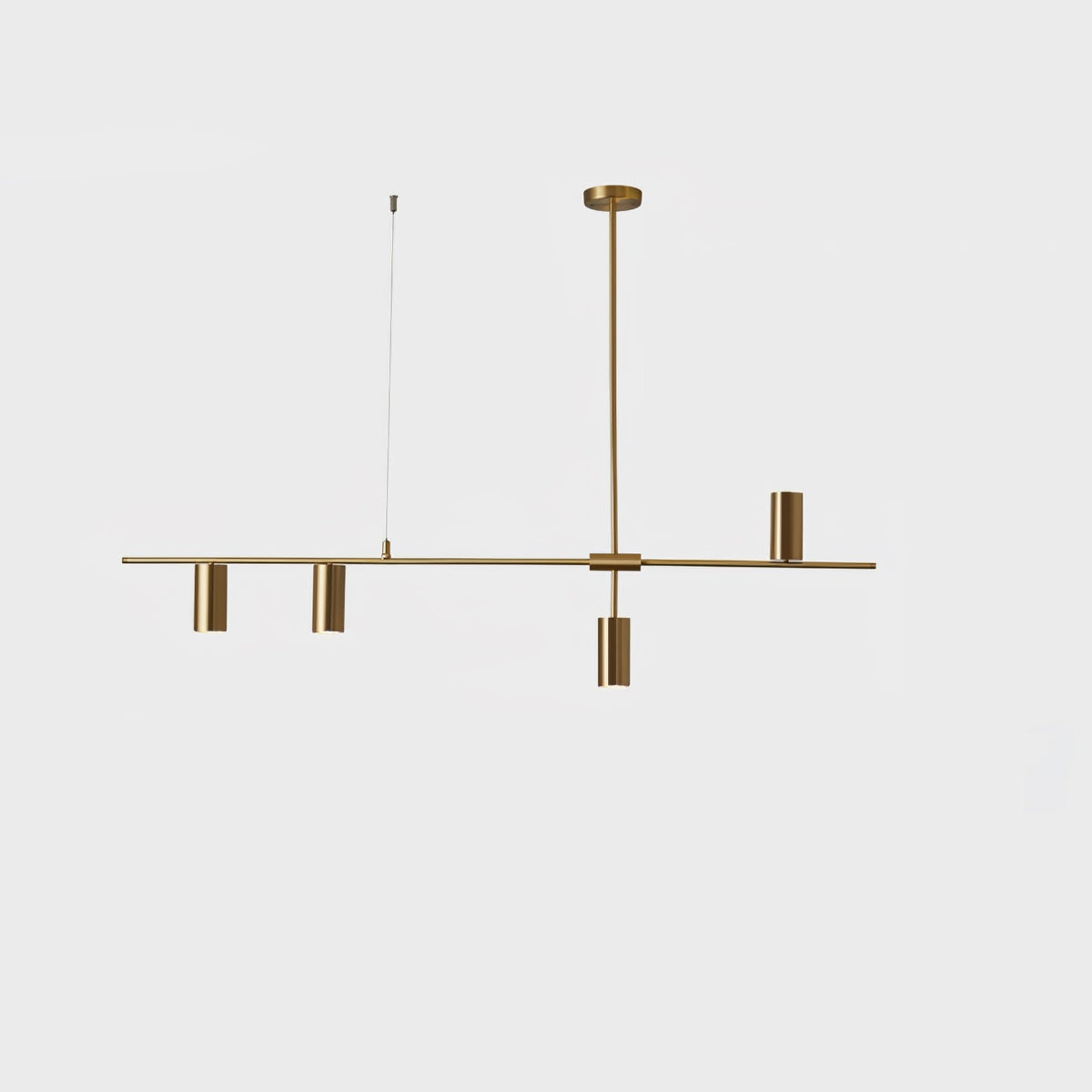 Adjustable Height Linear Pendant Lights