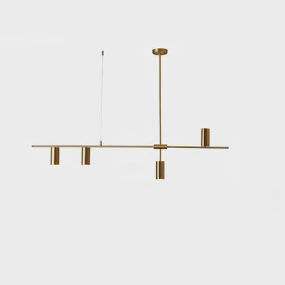 Adjustable Height Linear Pendant Lights