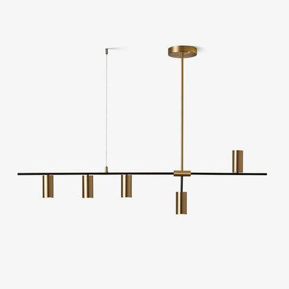 Adjustable Height Linear Pendant Lights