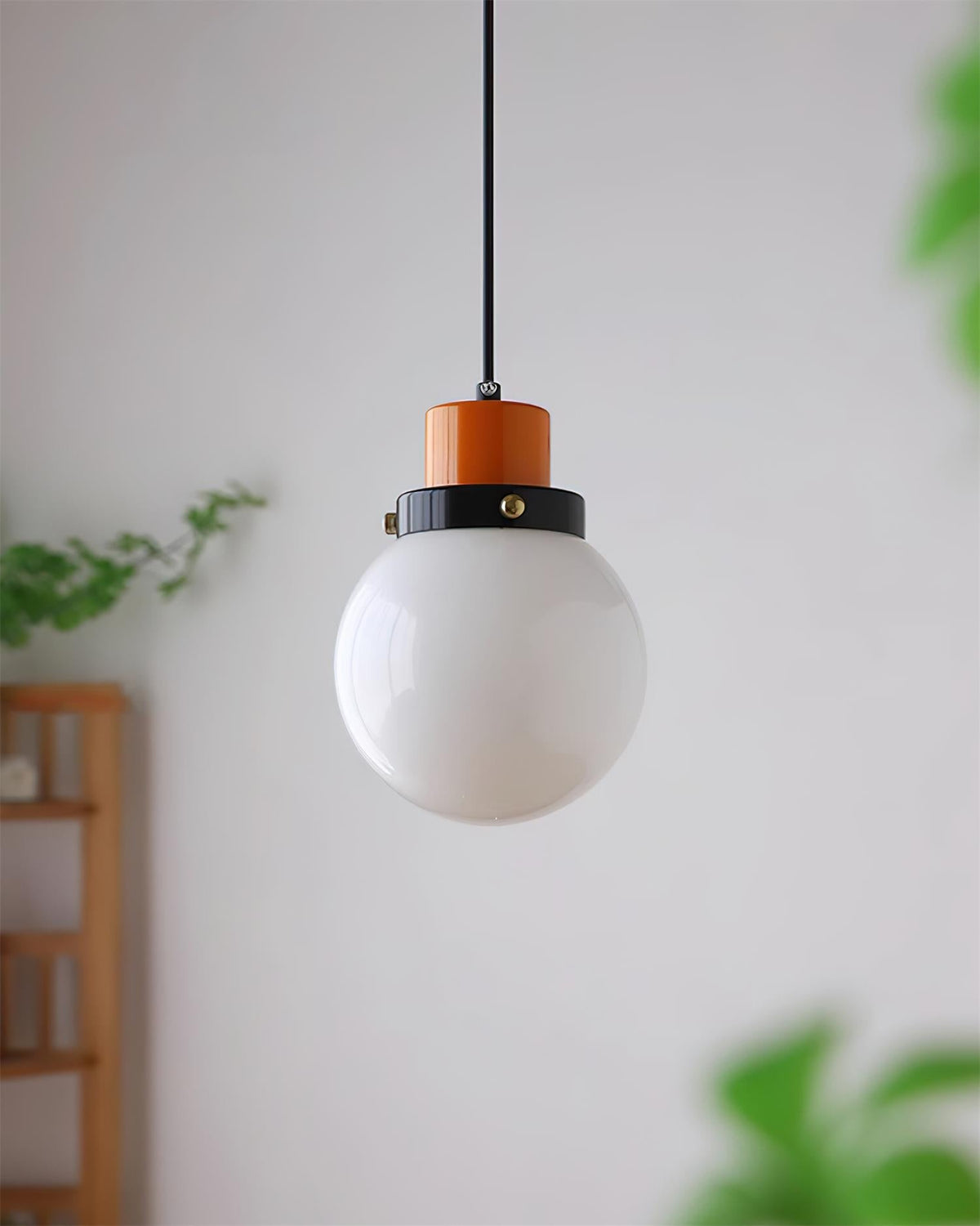 Dimmable Glass Globe Pendant Light