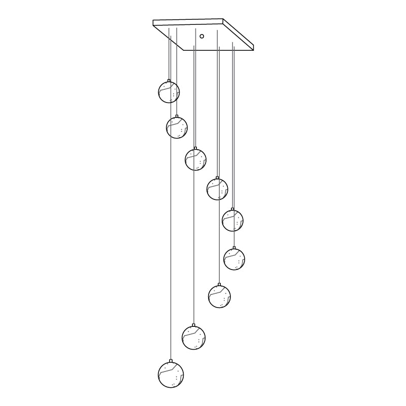 Ambient Glow Alabaster Pendant Light