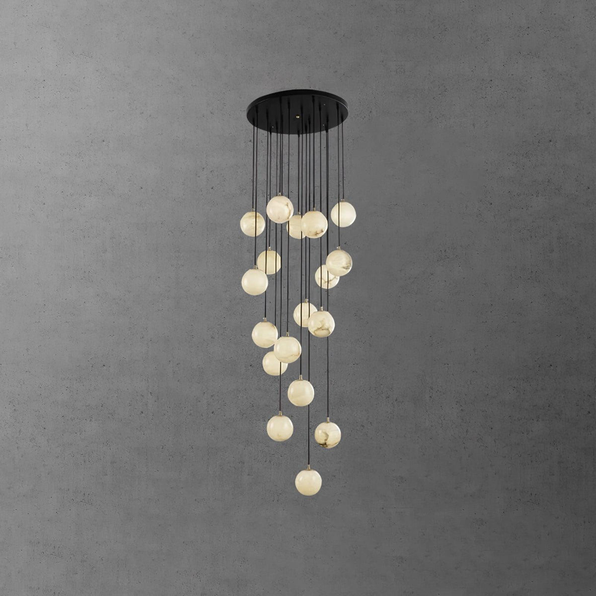 Ambient Glow Alabaster Pendant Light