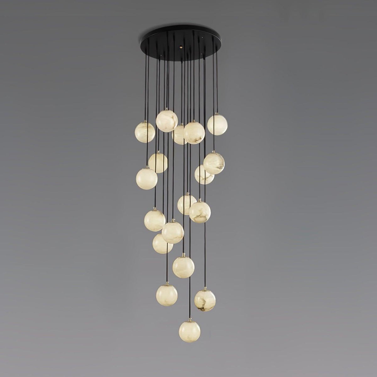 Ambient Glow Alabaster Pendant Light