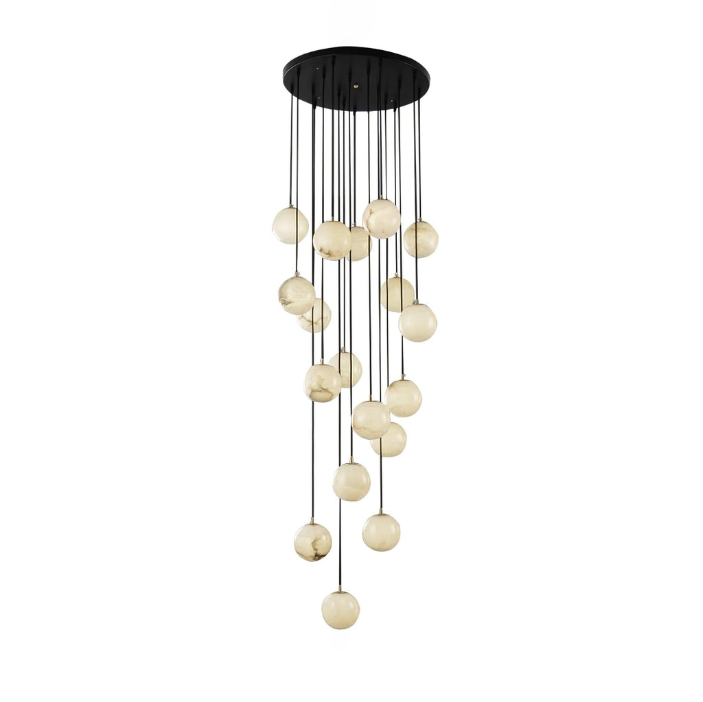 Ambient Glow Alabaster Pendant Light