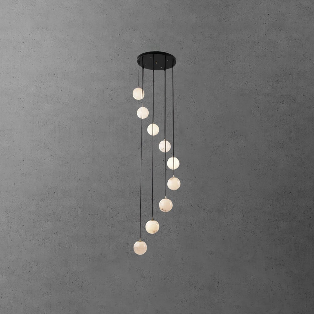 Ambient Glow Alabaster Pendant Light