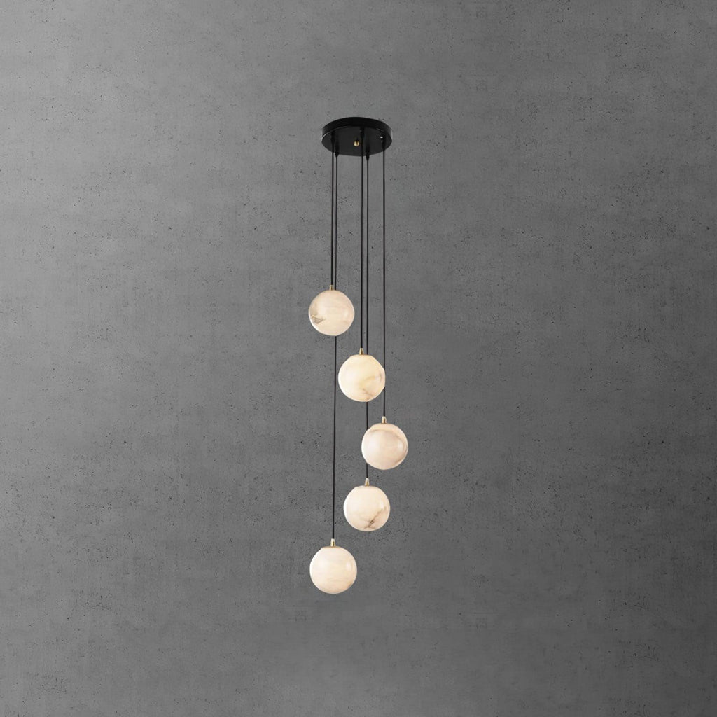 Ambient Glow Alabaster Pendant Light