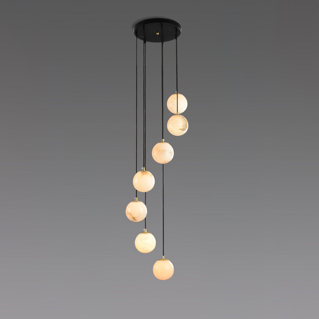 Ambient Glow Alabaster Pendant Light