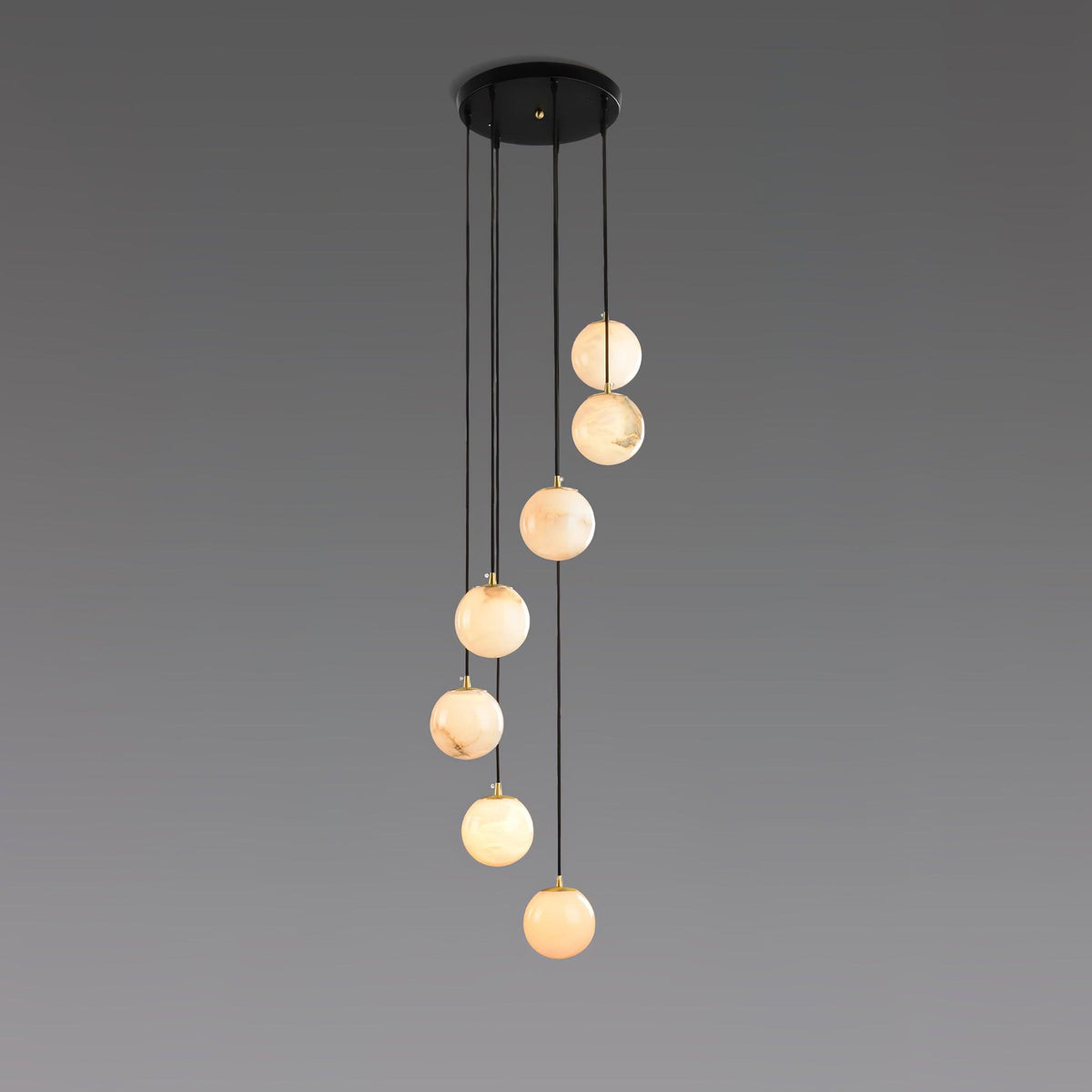 Ambient Glow Alabaster Pendant Light