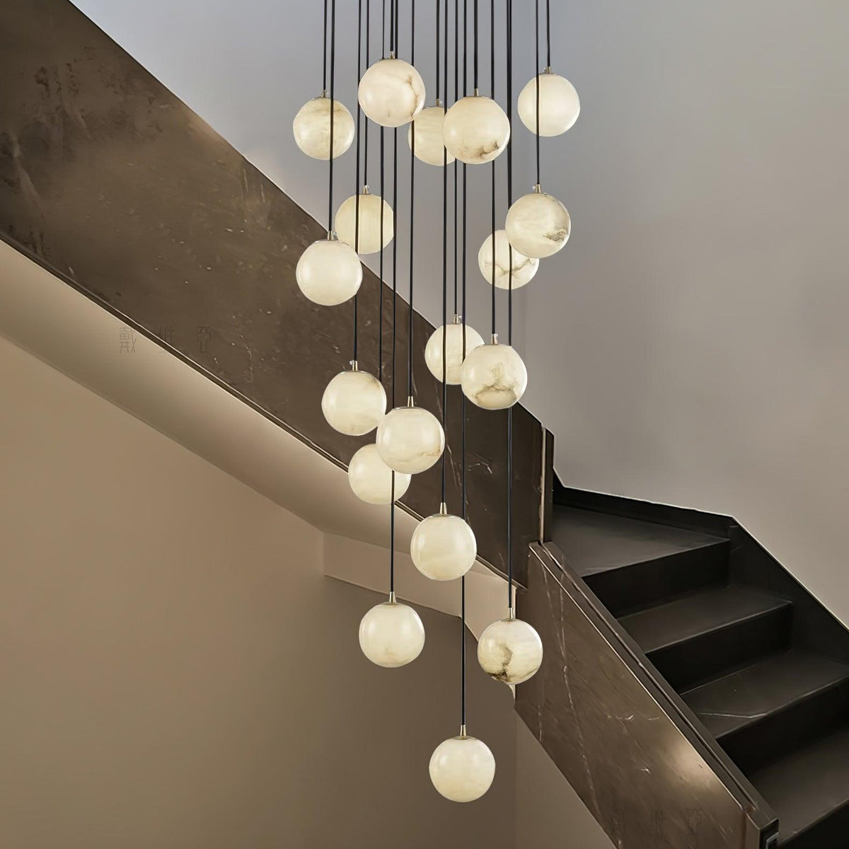 Ambient Glow Alabaster Pendant Light
