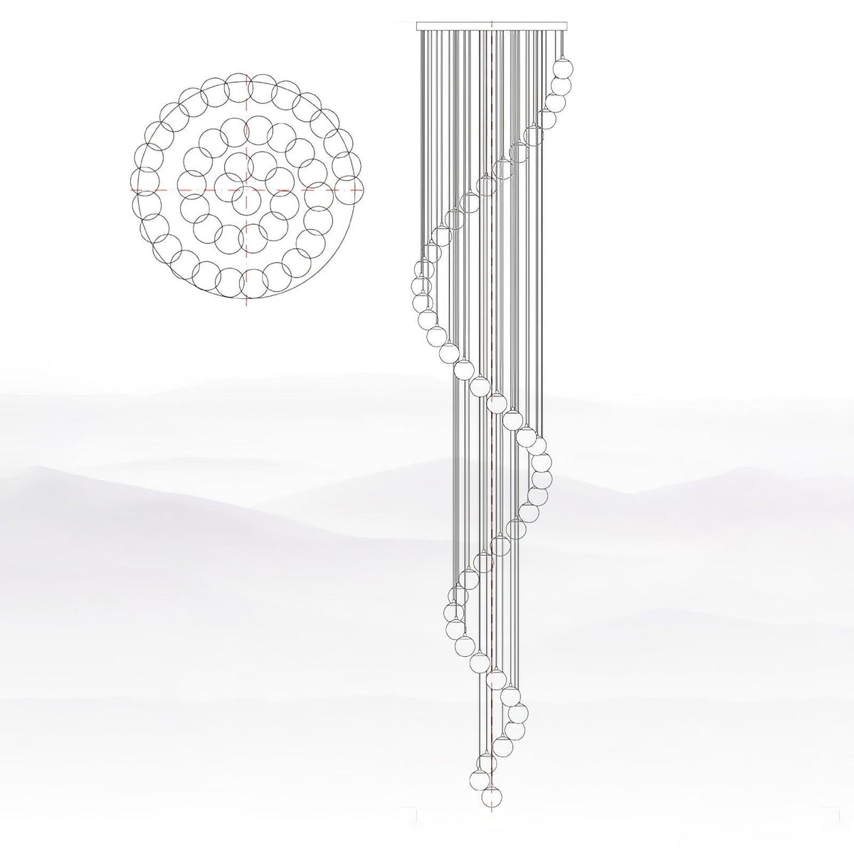 Ambient Glow Alabaster Pendant Light
