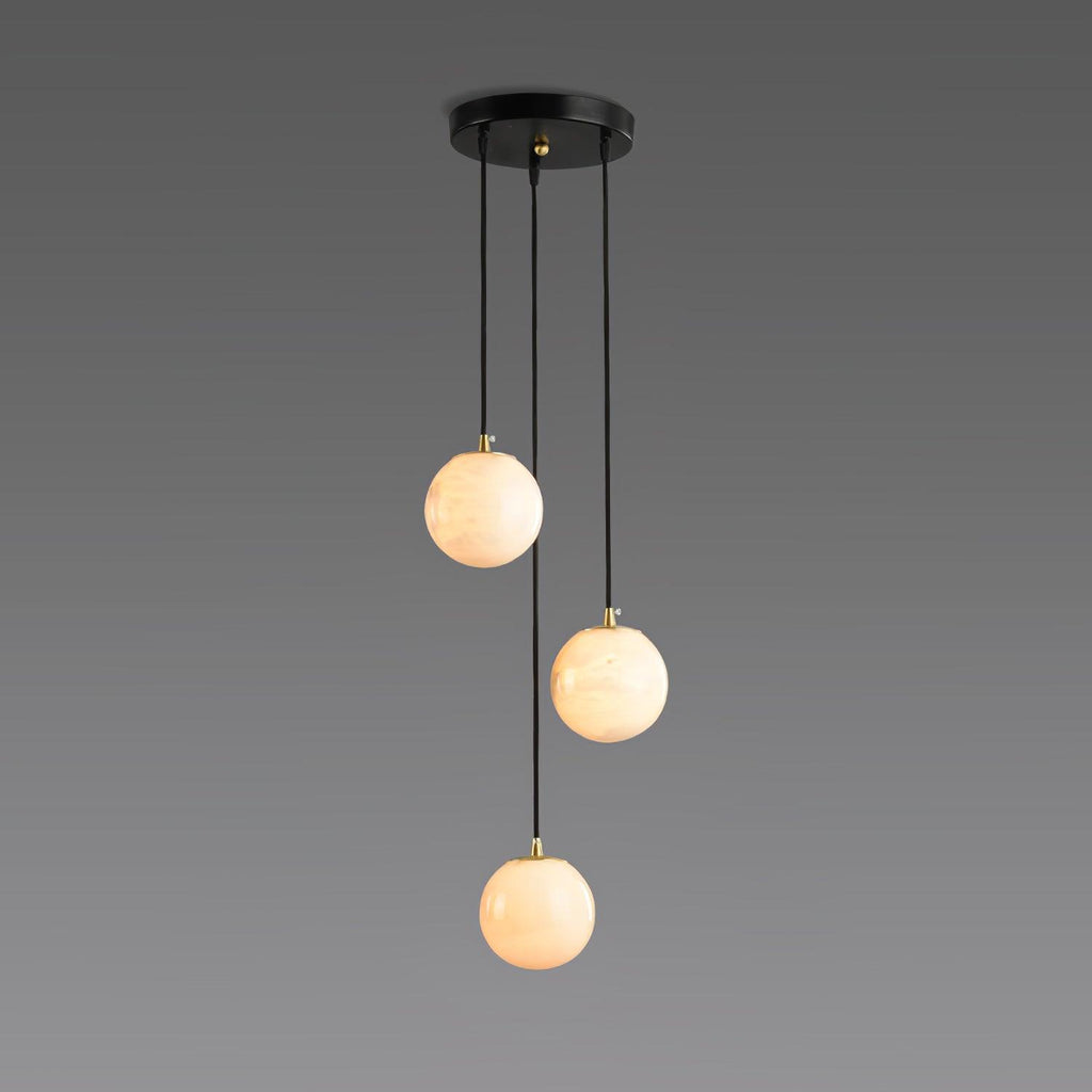 Ambient Glow Alabaster Pendant Light