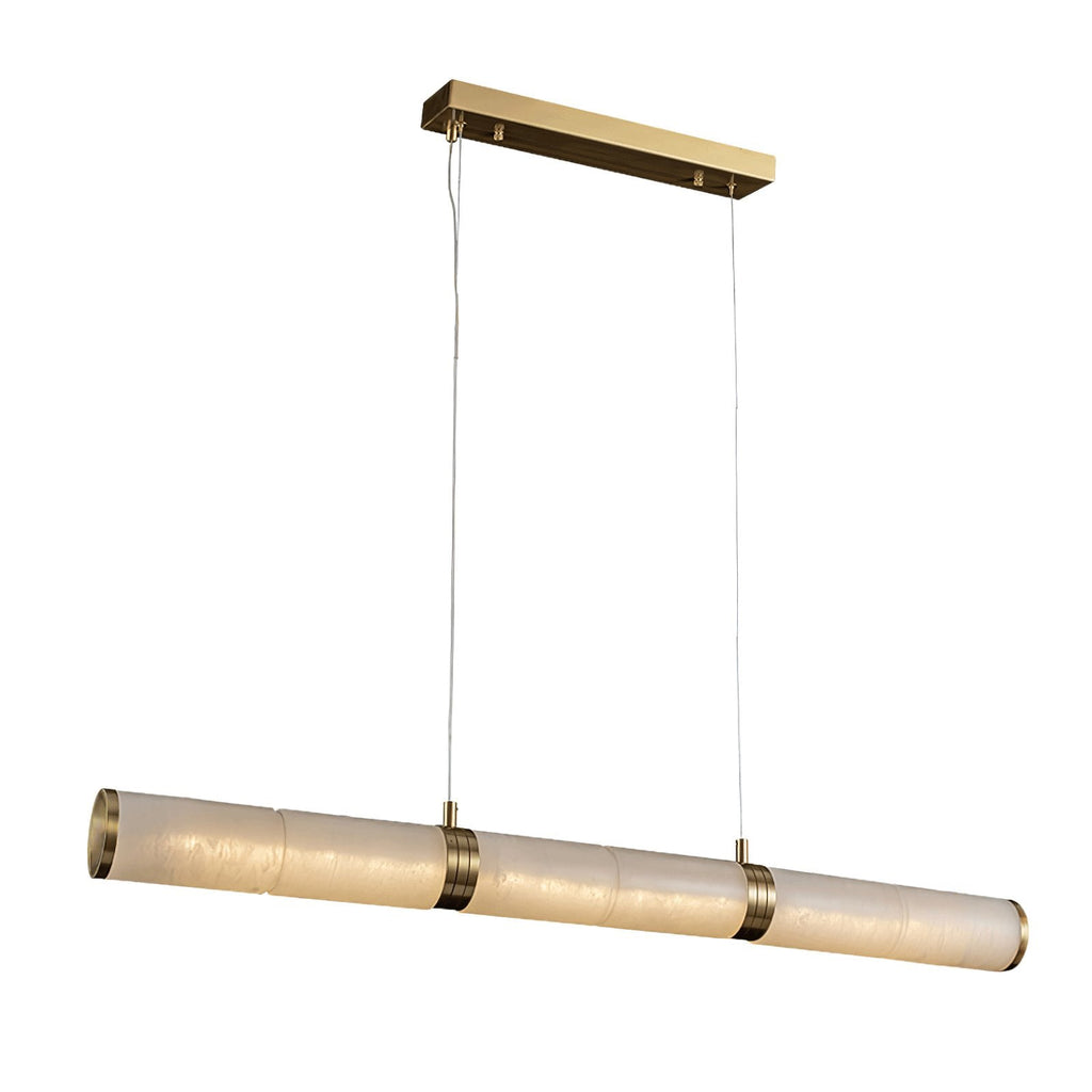 Pendant Light Soft Alabaster Linear Glow