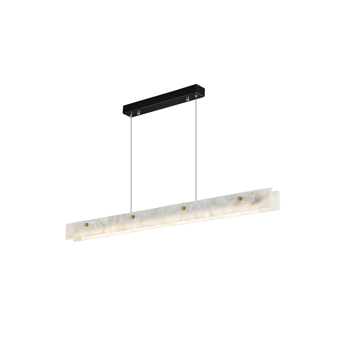 Ambient Lighting Alabaster Linear LED Pendant Lamp