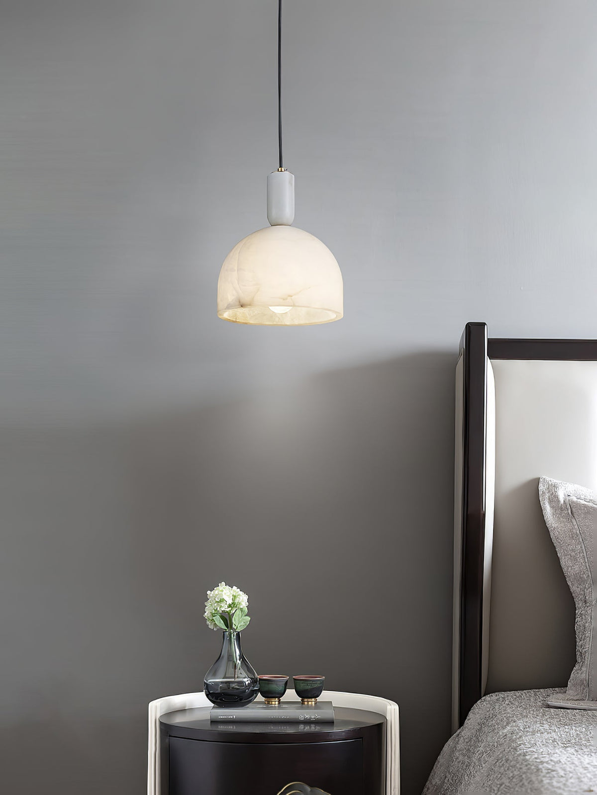 Alabaster Pendant Light Minimalist For Warm Glow