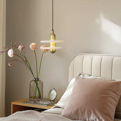 Pendant Lamp With Soft Ambient Glow Alabaster Planes