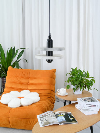 Pendant Lamp With Soft Ambient Glow Alabaster Planes