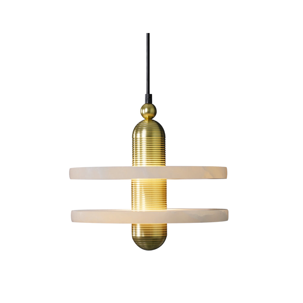Pendant Lamp With Soft Ambient Glow Alabaster Planes
