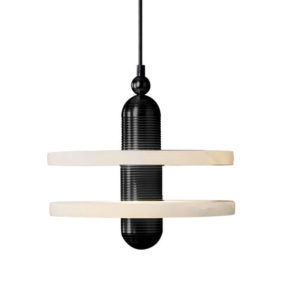 Pendant Lamp With Soft Ambient Glow Alabaster Planes