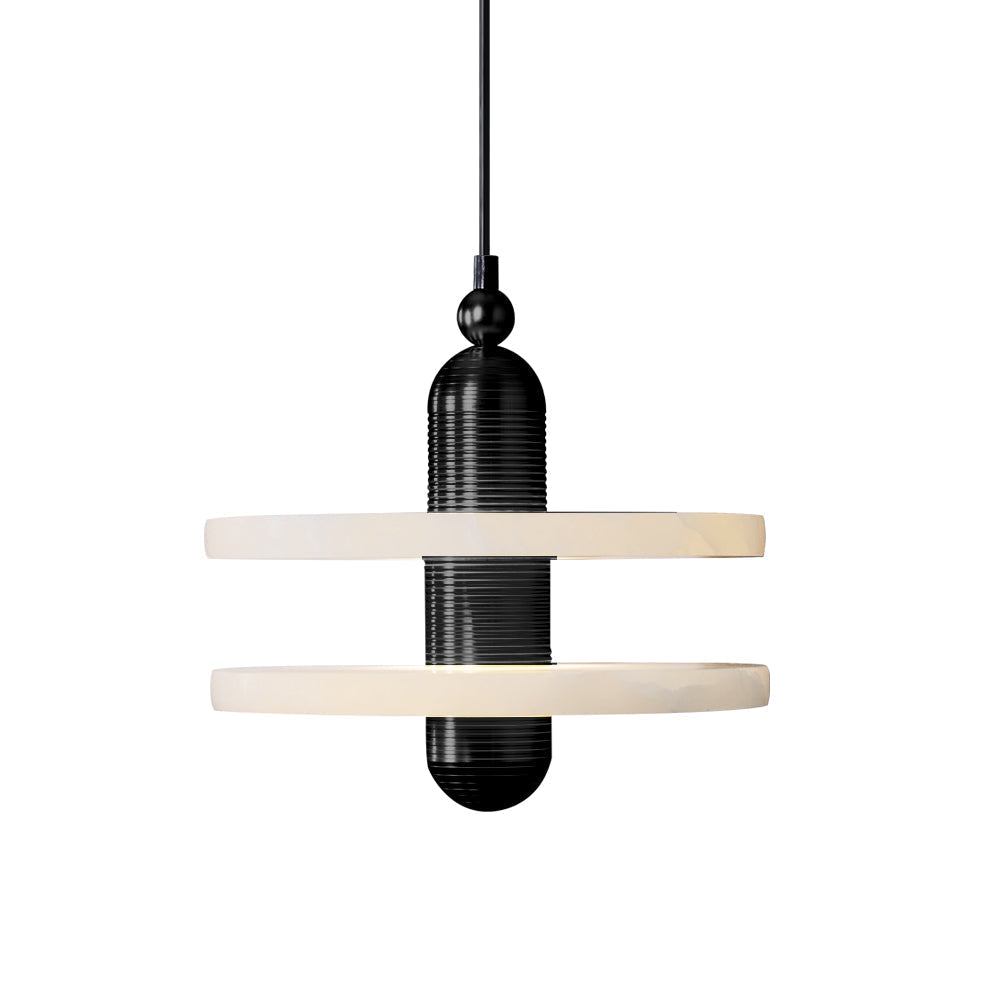 Pendant Lamp With Soft Ambient Glow Alabaster Planes
