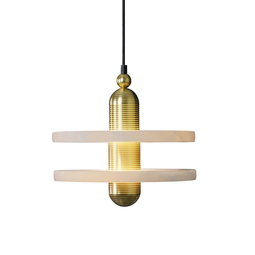 Pendant Lamp With Soft Ambient Glow Alabaster Planes