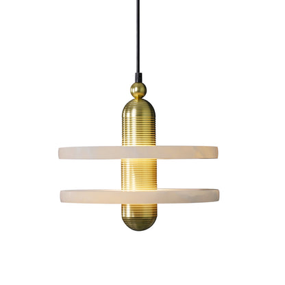 Pendant Lamp With Soft Ambient Glow Alabaster Planes