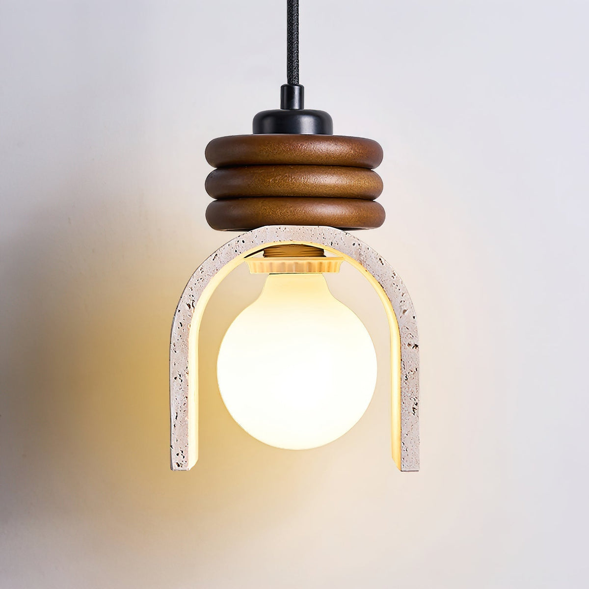 Pendant Light For Soft Ambience Travertine Arch