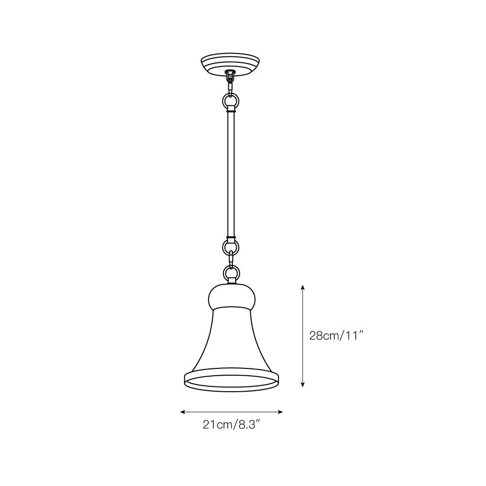 Pendant Lamp Sleek Metal With Detail Rope