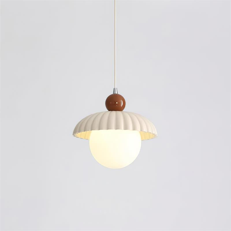 Pendant Lamp with Retro Glass Shade for Ambient Glow