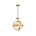 Minimalist Aesthetic Metal Fabric Dual-Head Pendant Light